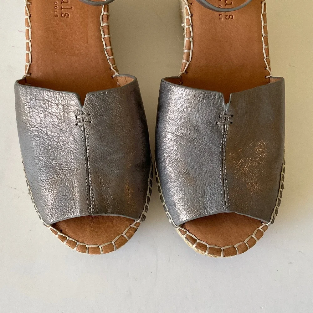 GENTLE SOULS Charli Wedge Sandals Size 10 NEW